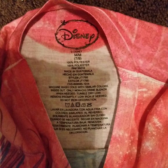 Disney shirt,bright colors, M 7/9 - Picture 4 of 8